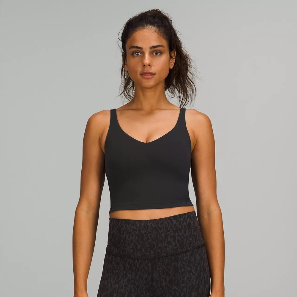 Black LuluLemon Align Tank Size 0